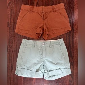 Size 6 Shorts - 1 Anthropologie by Paper Bag, 1 Old Navy